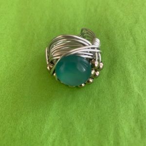 Blue fun ring